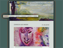 Tablet Screenshot of hebenstreit-manfred.at